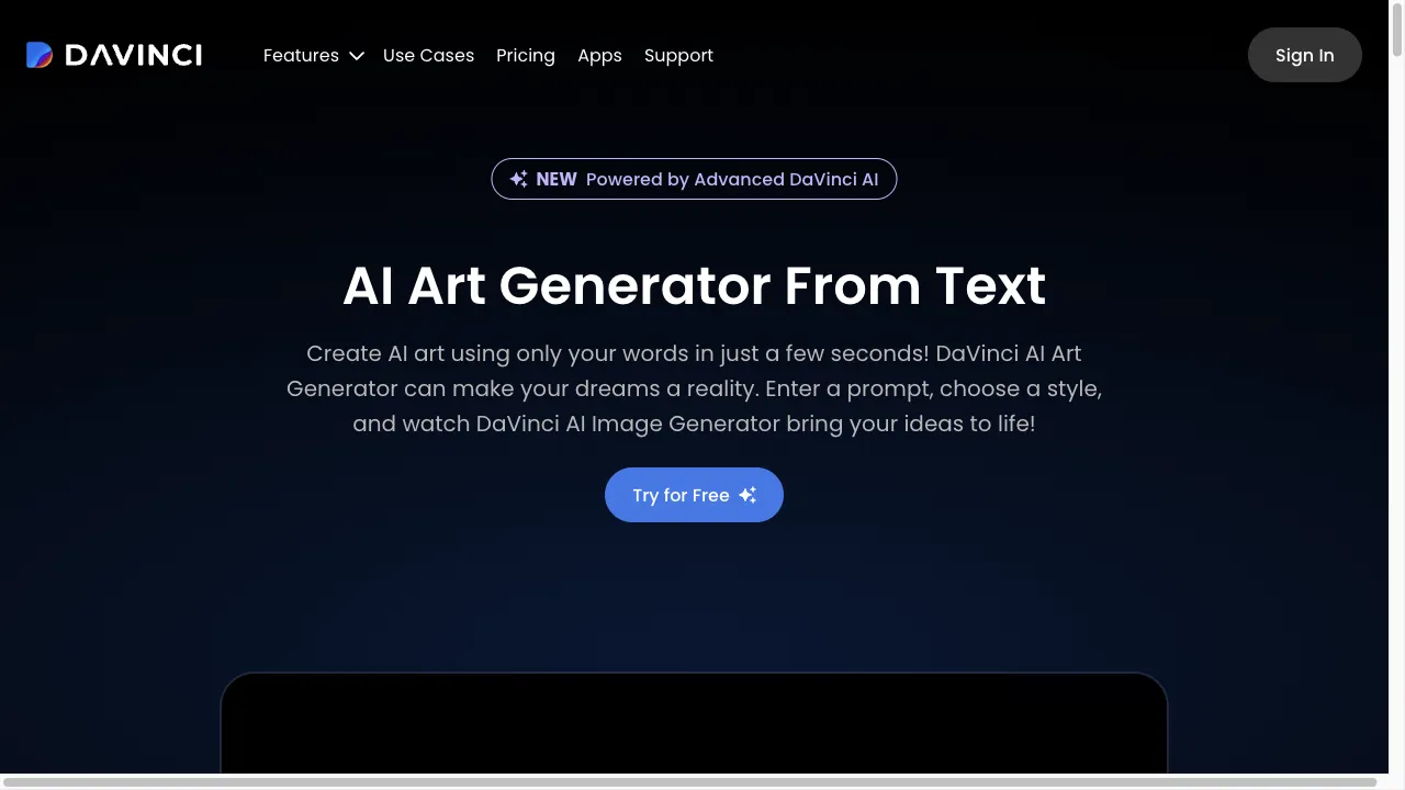 DaVinci AI