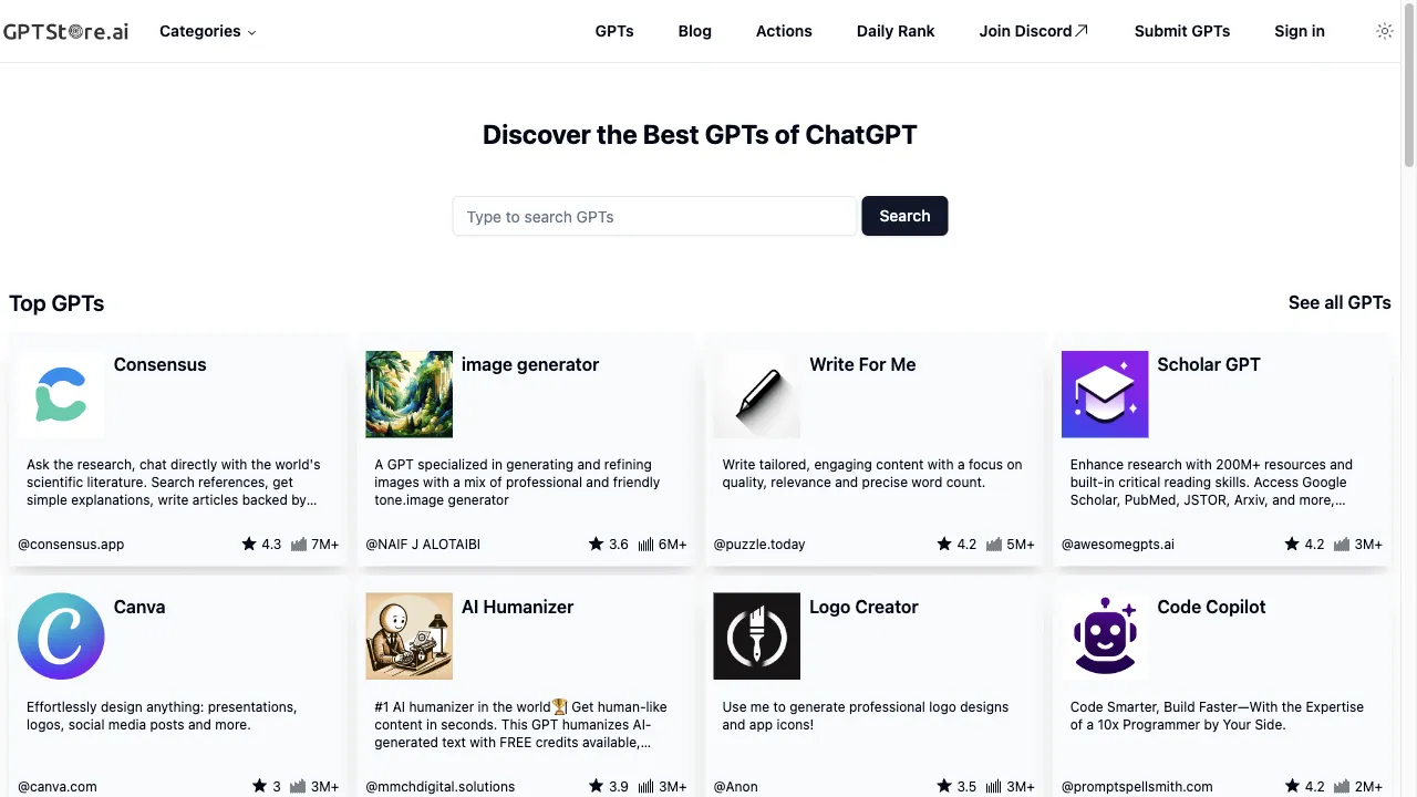 GPTStore.AI