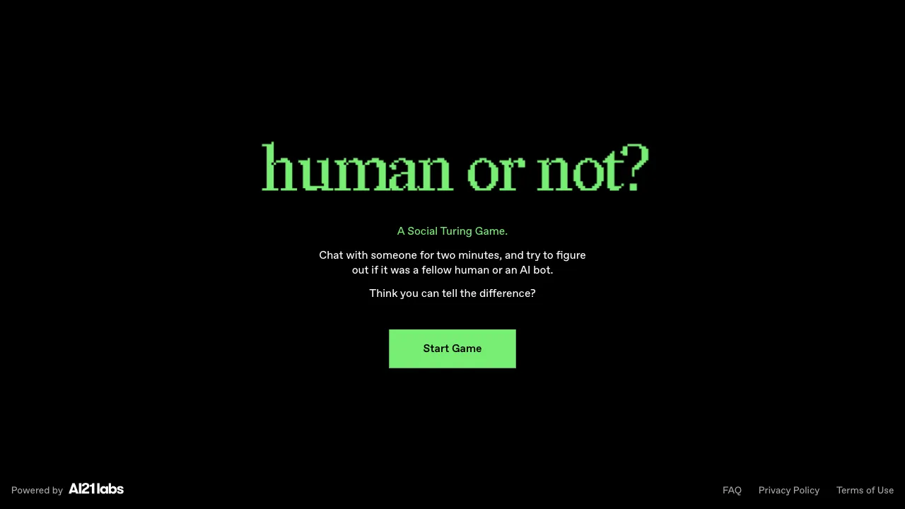 HumanOrNot.ai
