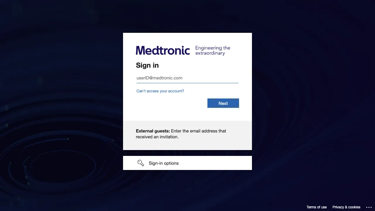 Medtronic Website